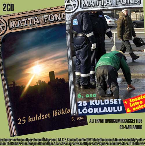 "25 kuldset lööklaulu" osad 5 ja 6 (Mätta Fond, aprill 2004, 2CD)